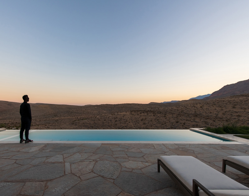 Press kit | 6087-02 - Press release | Fort 137: A Desert Oasis of Integrated Luxury - Daniel Joseph Chenin, Ltd. - Residential Architecture - Photo credit: Stephen Morgan