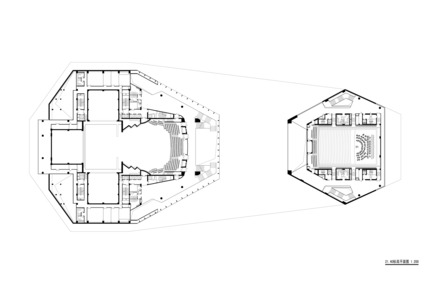 Dossier de presse | 896-01 - Communiqué de presse | Le Grand Thêatre du Shanxi, à Taiyuan (Chine) - Arte Charpentier Architectes - Architecture institutionnelle - Crédit photo : Arte Charpentier Architectes