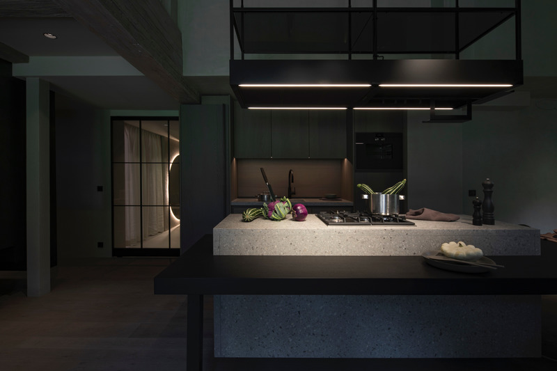 Press kit | 5356-05 - Press release | Apartment K - destilat Design Studio - Residential Interior Design - kitchen - Photo credit: Monika Nguyen