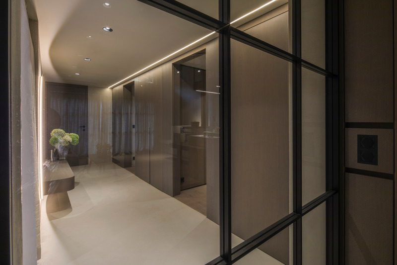 Press kit | 5356-05 - Press release | Apartment K - destilat Design Studio - Residential Interior Design - entrance - Photo credit: Monika Nguyen