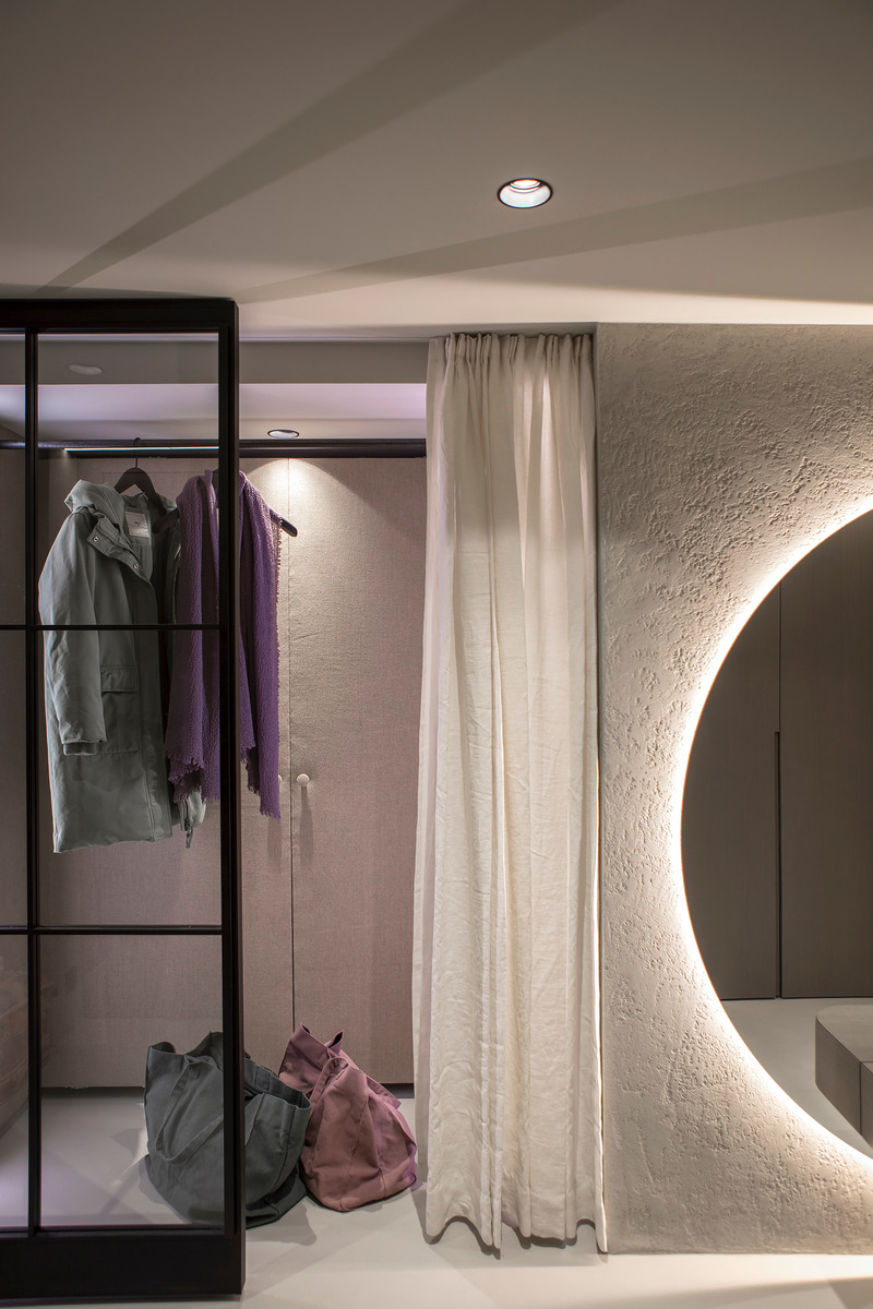 Press kit | 5356-05 - Press release | Apartment K - destilat Design Studio - Residential Interior Design - entrance - Photo credit: Monika Nguyen