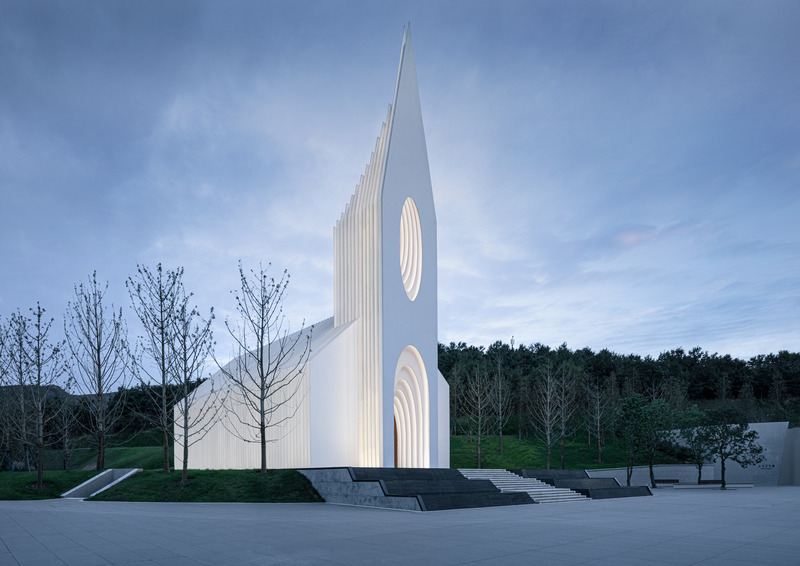 Press kit | 1071-17 - Press release | 11th Annual A+Awards For Architecture Spotlight Sustainable Design - Architizer - Residential Architecture - The Chamber Church by BUZZ / Büro Ziyu Zhuang<span></span> - Photo credit: Shengliang Su