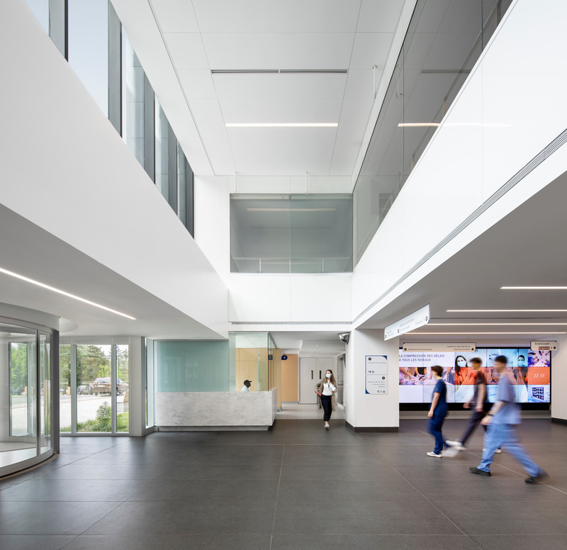 Press kit | 952-33 - Press release | Luminous Expansion for Hôpital du Sacré-Cœur-de-Montréal - Provencher_Roy and Yelle Maillé - Institutional Architecture - Photo credit: Stéphane Brügger