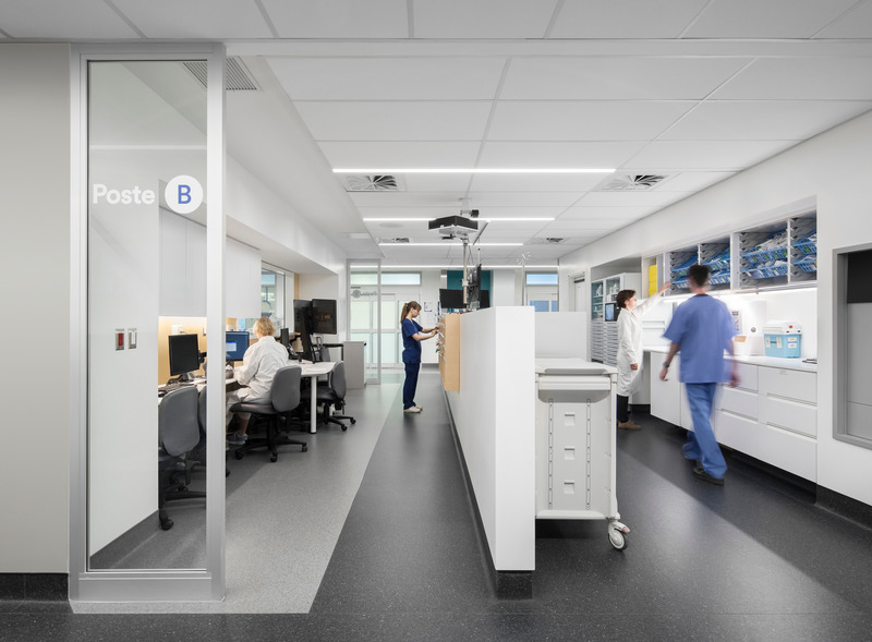 Press kit | 952-33 - Press release | Luminous Expansion for Hôpital du Sacré-Cœur-de-Montréal - Provencher_Roy and Yelle Maillé - Institutional Architecture - Photo credit: Stéphane Brügger