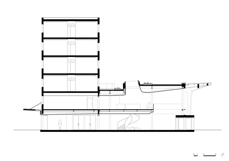 Dossier de presse | 899-02 - Communiqué de presse | La Canopée : Nouvel accueil du siège social Michelin - Encore Heureux Architectes,  Construire et Base - Architecture commerciale - Crédit photo : Encore Heureux