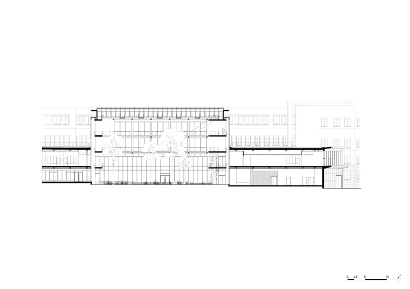 Dossier de presse | 899-02 - Communiqué de presse | La Canopée : Nouvel accueil du siège social Michelin - Encore Heureux Architectes,  Construire et Base - Architecture commerciale - Crédit photo : Encore Heureux