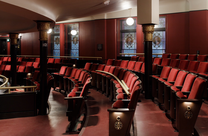 Press kit | 6501-01 - Press release | GBCA's Winning Streak: Architectural Firm Gains Industry Recognition for Revitalizing Massey Hall - GBCA - Goldsmith Borgal & Company Ltd. Architects - Commercial Architecture - New seats with improved sight lines and the restored composer windows - Photo credit: by Salina Kassam