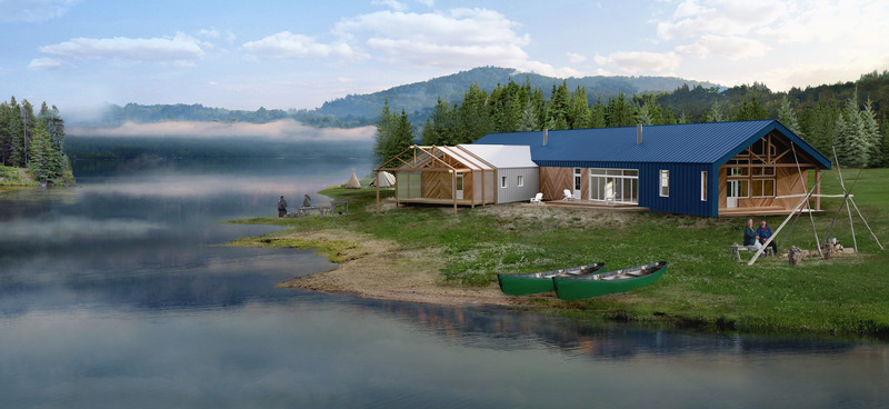 Dossier de presse | 612-21 - Communiqué de presse | Alain Fournier est lauréat du prix Ernest-Cormier – 2022 - EVOQ Architecture - Architecture institutionnelle -  Centre Ka - Minuenimunanut  - Crédit photo : EVOQ
