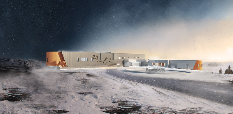 Dossier de presse | 612-21 - Communiqué de presse | Alain Fournier est lauréat du prix Ernest-Cormier – 2022 - EVOQ Architecture - Architecture institutionnelle - Centre de réadaptation Isuarsivik - Crédit photo : EVOQ