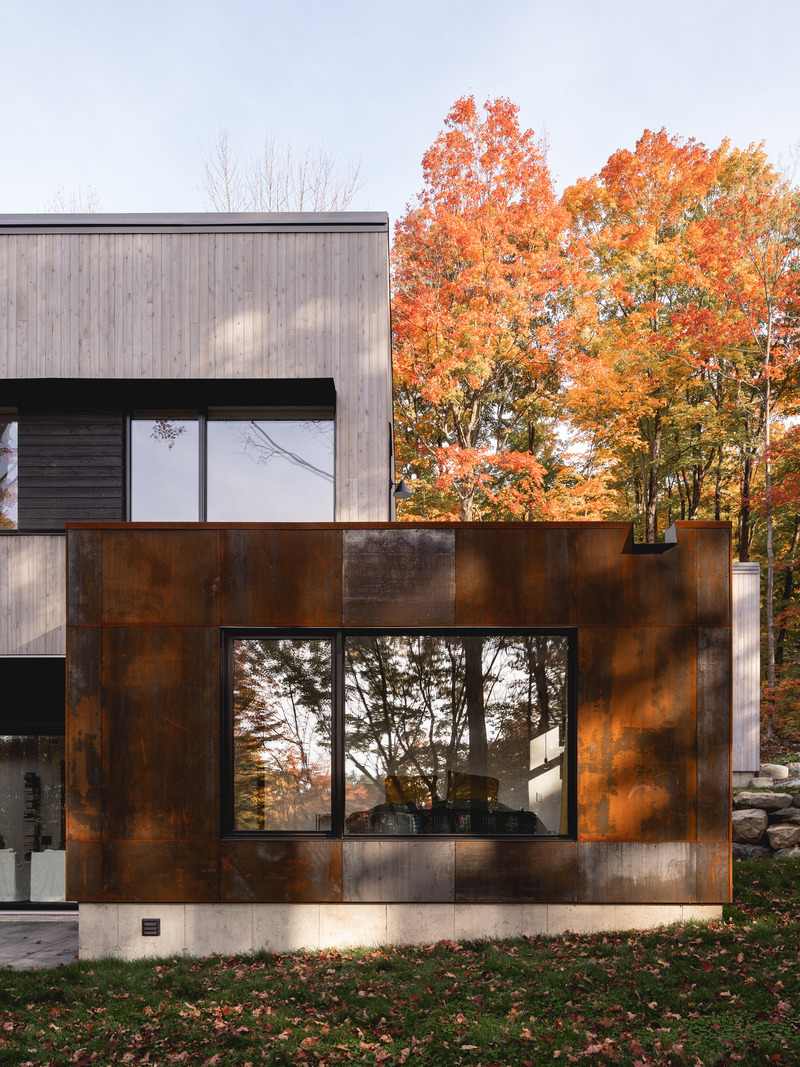 Dossier de presse | 1678-05 - Communiqué de presse | Résidence Shefford - Atelier BOOM-TOWN - Architecture résidentielle - Crédit photo : Raphaël Thibodeau