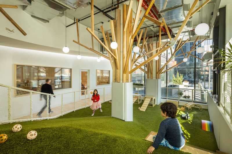 Dossier de presse | 5897-03 - Communiqué de presse | Wonderforest Nature Preschool - Palette Architecture - Architecture institutionnelle - Crédit photo : Image by Pavel<br>Bendov / @archexplorer<br>