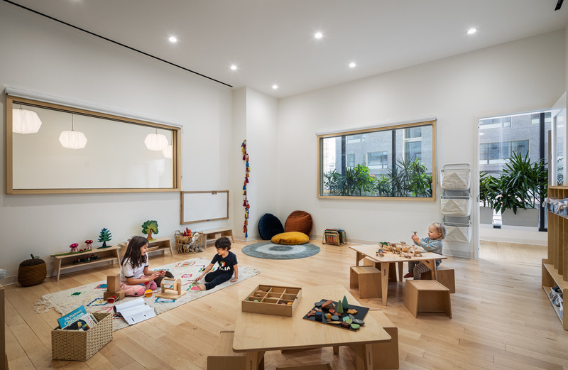 Dossier de presse | 5897-03 - Communiqué de presse | Wonderforest Nature Preschool - Palette Architecture - Architecture institutionnelle - Crédit photo : Image by Pavel<br>Bendov / @archexplorer<br>