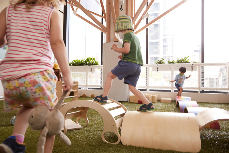 Dossier de presse | 5897-03 - Communiqué de presse | Wonderforest Nature Preschool - Palette Architecture - Architecture institutionnelle - Crédit photo : James Clark