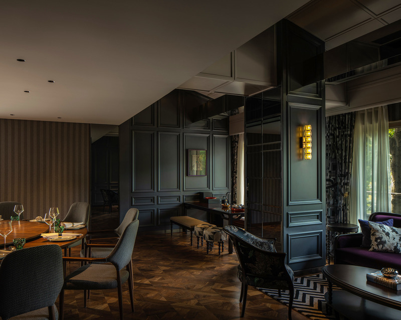 Press kit | 5630-04 - Press release | Daxiang Design Transforms a Republic of China Villa Into a Private Restaurant on the shores of West Lake - Daxiang Design - Commercial Interior Design - 21 Private room - Photo credit: Chuan He