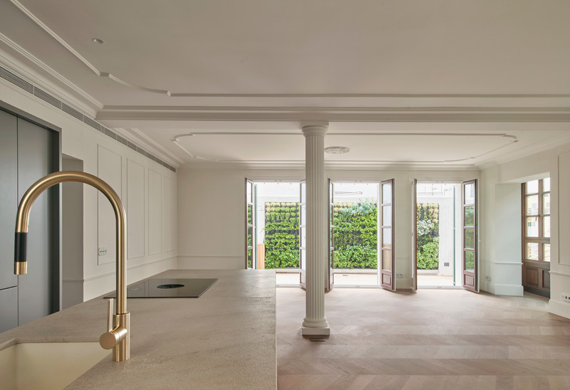 Dossier de presse | 2303-03 - Communiqué de presse | Can Santacilia, a careful renovation of two historic buildings located in Palma de Mallorca - OHLAB - Architecture résidentielle - Interiors - Apartments - Crédit photo : José Hevia