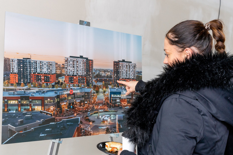 Press kit | 2056-11 - Press release | New Real Estate Project In The Heart Of The Centropolis Complex In Laval: A Unique Concept For A Colourful And Dynamic Community! - Cominar, Cogir Real Estate and Divco - Real Estate - Photo credit: Mostra Centropolis