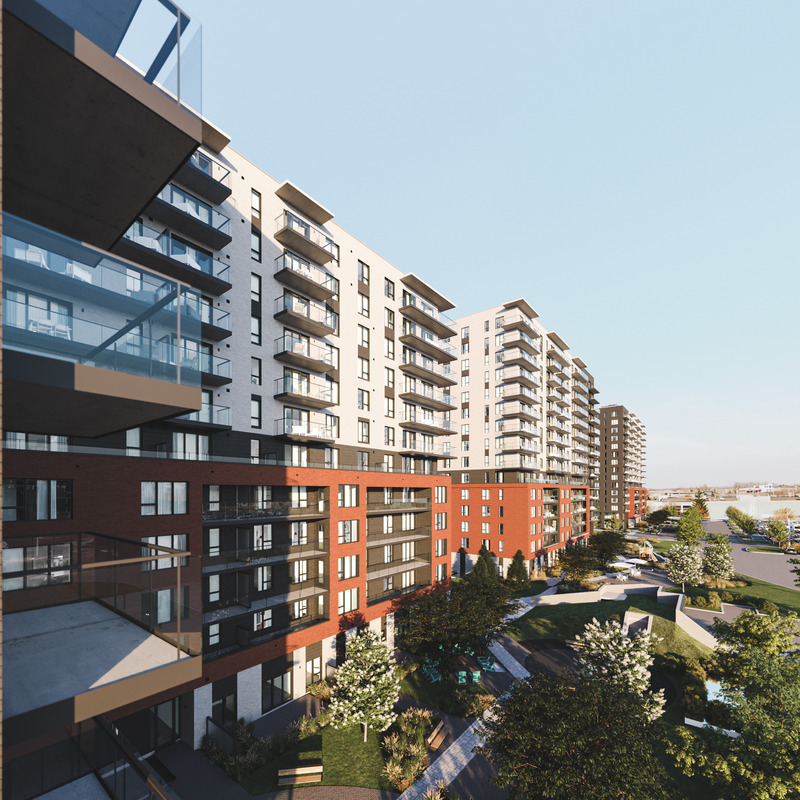 Press kit | 2056-11 - Press release | New Real Estate Project In The Heart Of The Centropolis Complex In Laval: A Unique Concept For A Colourful And Dynamic Community! - Cominar, Cogir Real Estate and Divco - Real Estate - Photo credit: Mostra Centropolis