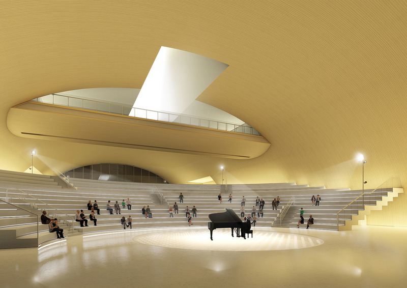 Press kit | 5204-01 - Press release | Hengqin Culture & Art Complex: A Beacon of Growth and a Bastion of Arts and Culture - Yunchao Xu/Atelier Apeiron - Institutional Architecture -  The performance center 02  - Photo credit: Yunchao Xu