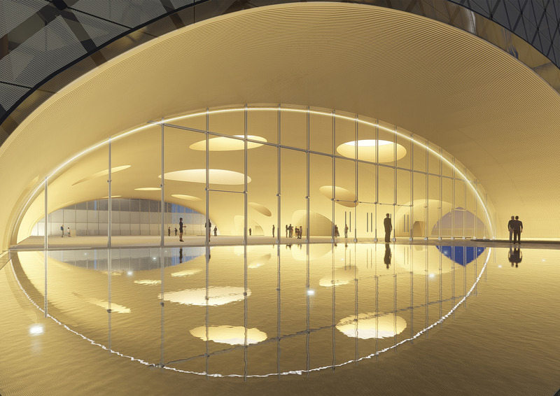 Press kit | 5204-01 - Press release | Hengqin Culture & Art Complex: A Beacon of Growth and a Bastion of Arts and Culture - Yunchao Xu/Atelier Apeiron - Institutional Architecture -  The art hall 01  - Photo credit: Yunchao Xu