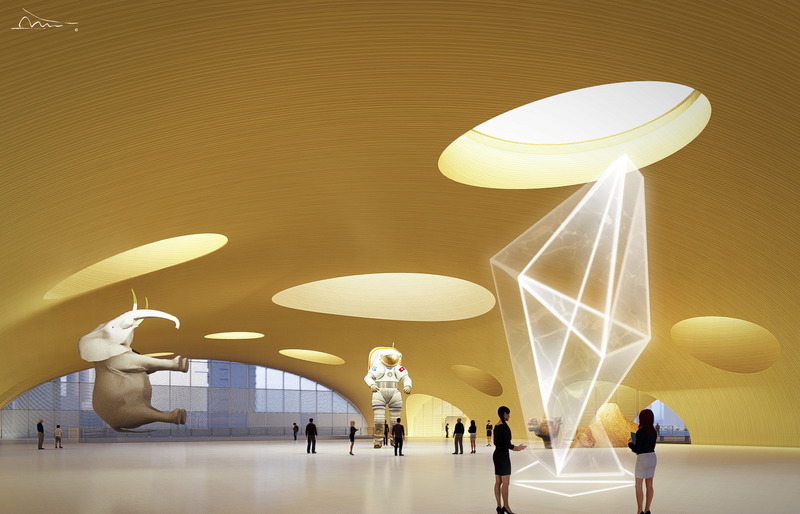 Press kit | 5204-01 - Press release | Hengqin Culture & Art Complex: A Beacon of Growth and a Bastion of Arts and Culture - Yunchao Xu/Atelier Apeiron - Institutional Architecture -  The art hall 02  - Photo credit: Yunchao Xu
