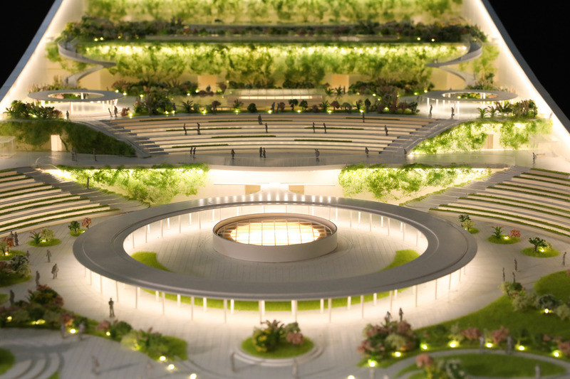 Press kit | 5204-01 - Press release | Hengqin Culture & Art Complex: A Beacon of Growth and a Bastion of Arts and Culture - Yunchao Xu/Atelier Apeiron - Institutional Architecture -  The model 03  - Photo credit: Yunchao Xu