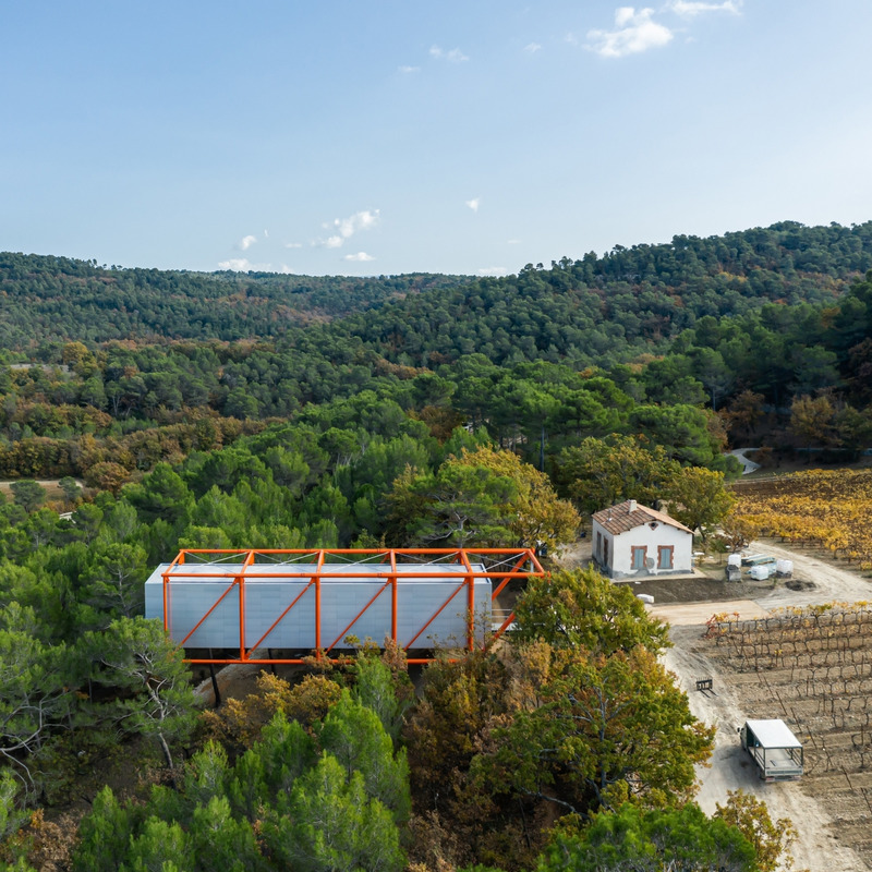 Dossier de presse | 4709-01 - Communiqué de presse | Dezeen Awards 2022 Announces World's Best Buildings Across Architecture Categories - Dezeen - Concours - The Richard Rogers' Drawing Gallery, Le Puy-SainteRéparade, France, by RSHP - Crédit photo : RSHP