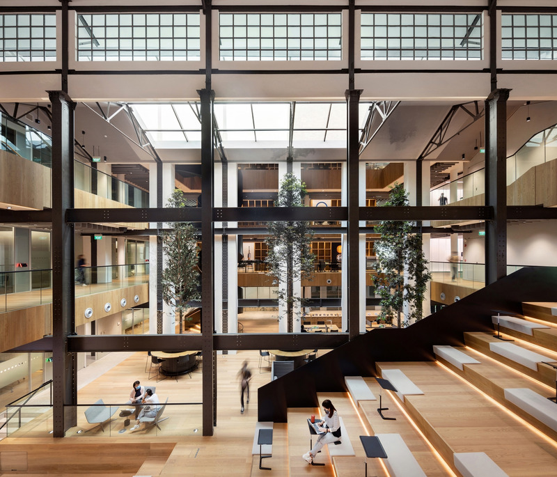 Dossier de presse | 4709-02 - Communiqué de presse | Dezeen Awards 2022 Reveals World's Best Interiors Across Interiors Categories - Dezeen - Concours - Dyson Global HQ, St James Power Station by M Moser Associates - Crédit photo : M Moser Associates