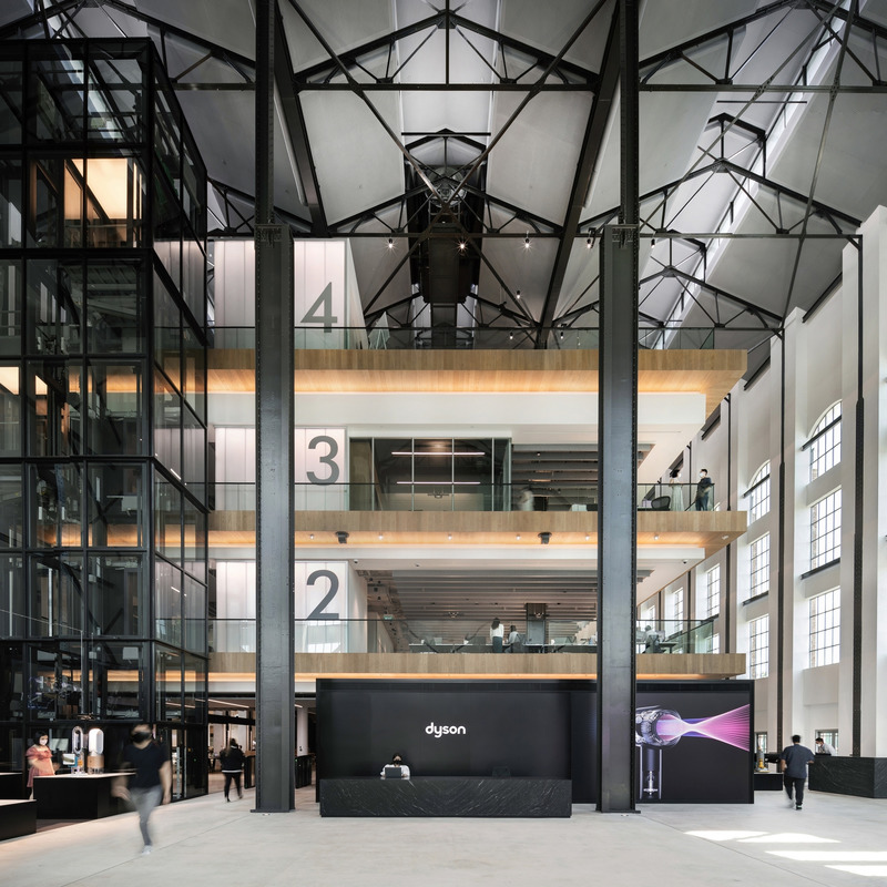 Dossier de presse | 4709-02 - Communiqué de presse | Dezeen Awards 2022 Reveals World's Best Interiors Across Interiors Categories - Dezeen - Concours - Dyson Global HQ, St James Power Station by M Moser Associates - Crédit photo : M Moser Associates