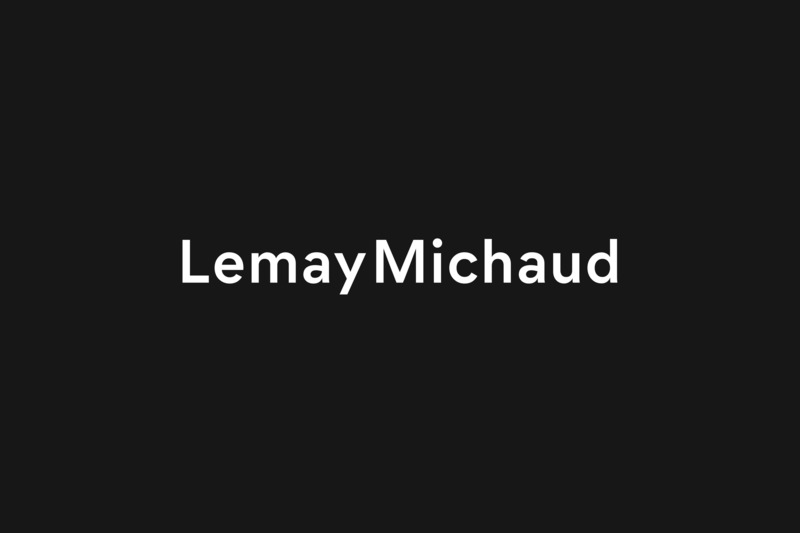 Press kit | 618-13 - Press release | LemayMichaud Unveils its New Brand Image - LemayMichaud - Graphic Design - Photo credit: LemayMichaud