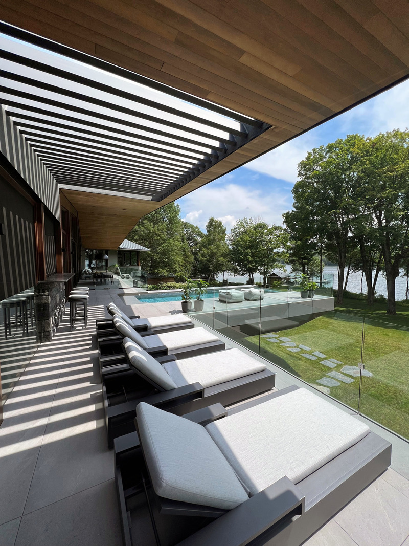 Press kit | 880-17 - Press release | Memphremagog Lake Residence - MU Architecture - Residential Architecture - Photo credit: Jean-Sébastien Herr
