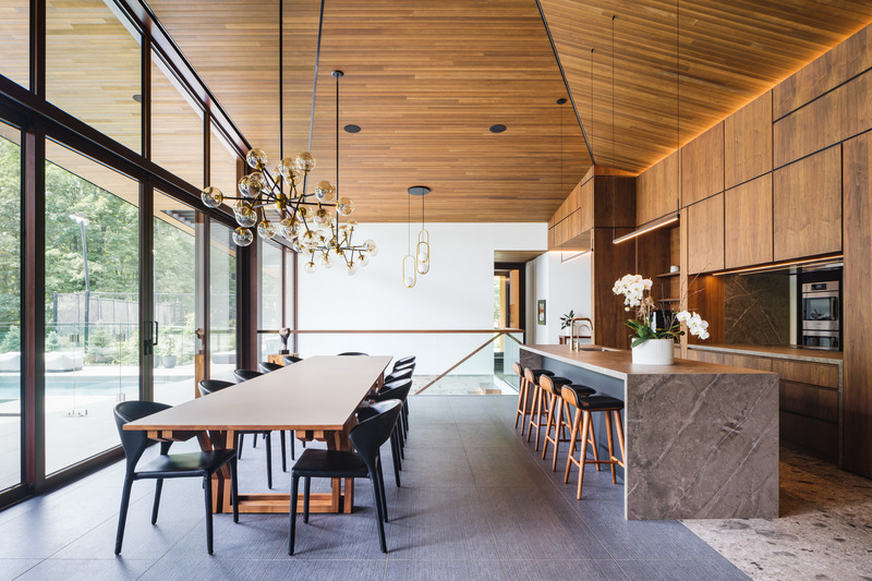 Press kit | 880-17 - Press release | Memphremagog Lake Residence - MU Architecture - Residential Architecture - Photo credit: Ulysse Lemerise Bouchard
