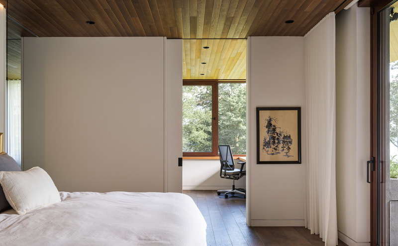 Press kit | 880-17 - Press release | Memphremagog Lake Residence - MU Architecture - Residential Architecture - Photo credit: Ulysse Lemerise Bouchard