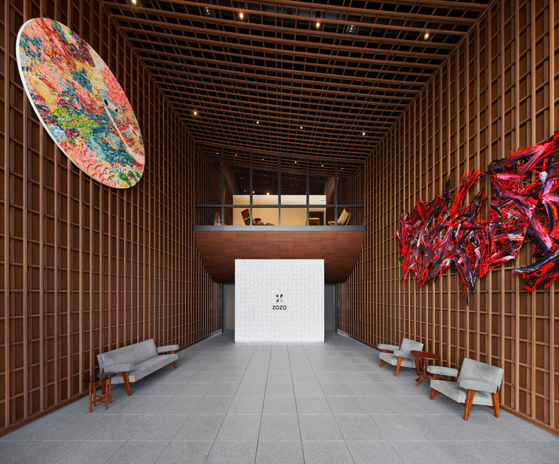 Dossier de presse | 1955-02 - Communiqué de presse | The Office Inspired by Woven Fabrics - Hiroshi Nakamura & NAP, Takenaka Corporation - Architecture commerciale - Crédit photo : Koji Fujii / TOREAL
