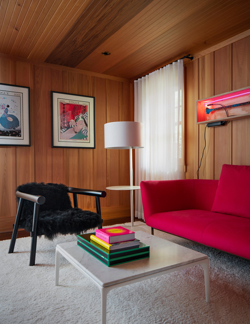 Dossier de presse | 2942-03 - Communiqué de presse | Muskoka Cottage - Reigo & Bauer - Design d’intérieur résidentiel - Pink Room<br style=""> - Crédit photo : Doublespace Photography