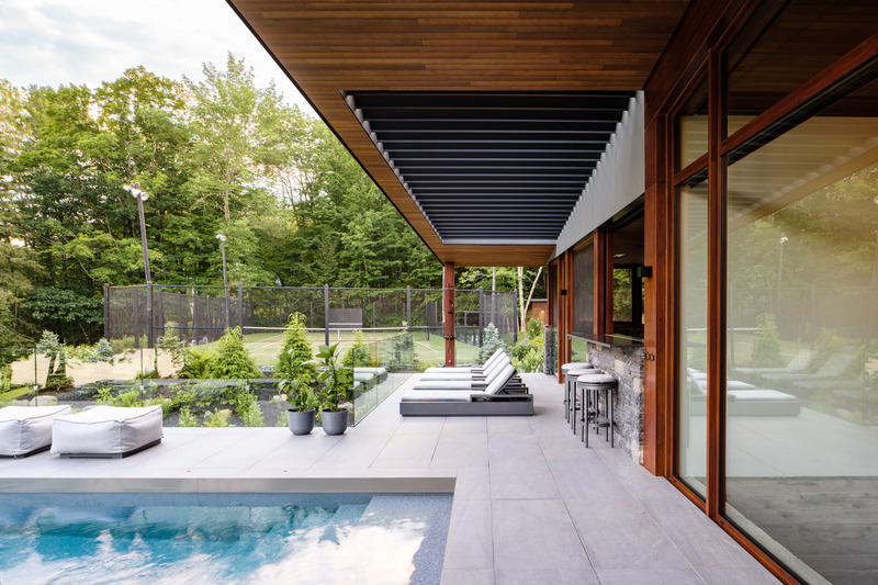 Press kit | 880-17 - Press release | Memphremagog Lake Residence - MU Architecture - Residential Architecture - Photo credit: Ulysse Lemerise Bouchard