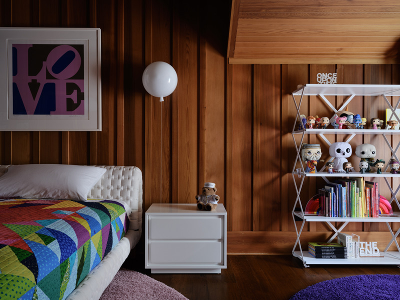 Dossier de presse | 2942-03 - Communiqué de presse | Muskoka Cottage - Reigo & Bauer - Design d’intérieur résidentiel - Girls Room<br> - Crédit photo : Doublespace Photography