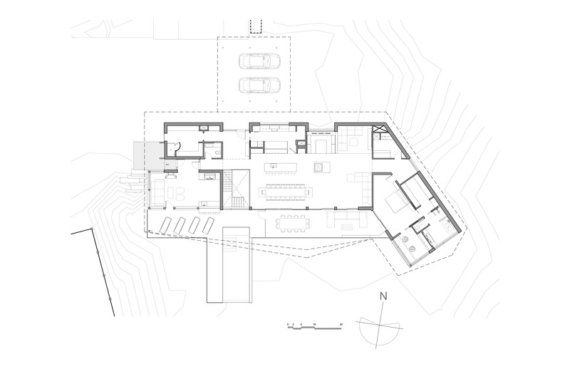 Press kit | 880-17 - Press release | Memphremagog Lake Residence - MU Architecture - Residential Architecture - Ground Level - Photo credit: MU Architecture