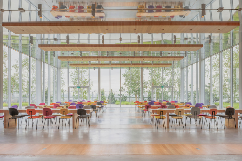 Dossier de presse | 1472-07 - Communiqué de presse | concrete designs Renilde Restaurant at Depot Boijmans van Beuningen - Concrete Amsterdam - Design d’intérieur commercial - restaurant renilde - Crédit photo : wouter van der sar