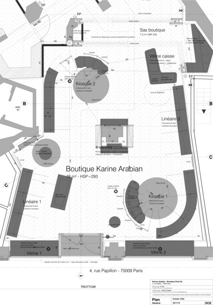 Dossier de presse | 897-01 - Communiqué de presse | Concept boutique / Karine Arabian - Joseph Grappin - Design d’intérieur commercial - Crédit photo : Joseph Grappin