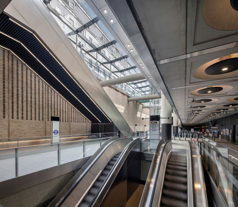 Press kit | 661-72 - Press release | Day Two Winners of WAF 2022 International Architectural Awards Announced - World Architecture Festival (WAF) - Competition - Paddington Elizabeth Line station by Weston Williamson + Partners - Photo credit: Morley von Sternberg