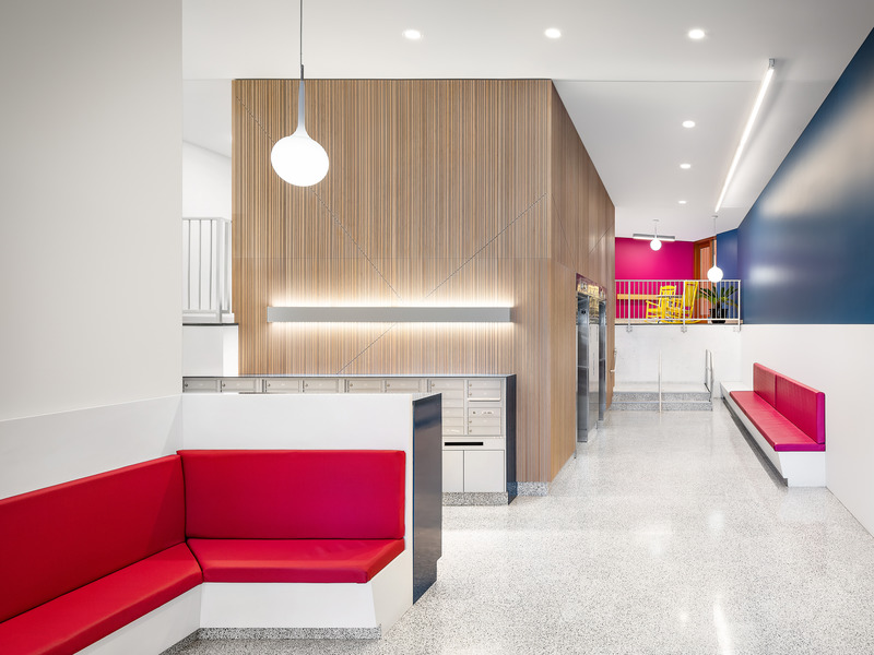 Dossier de presse | 5881-01 - Communiqué de presse | Tres Puentes - Shakespeare Gordon Studio - Architecture résidentielle - Tres Puentes West Entry Lobby<br style=""> - Crédit photo : Alexander Severin<br>