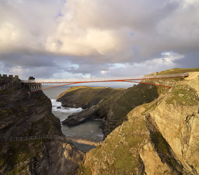 Press kit | 661-73 - Press release | Day Three Winners of WAF 2022 International Architectural Awards Announced - World Architecture Festival (WAF) - Competition - <p>Special Prizes</p><p>International Building Beauty Prize (Supported by Royal Fine Art Commission Trust and Ballymore) </p><p>Tintagel Castle Footbridge by Ney &amp; Partners - William Matthews Associates </p> - Photo credit: Hufton + Crow 
