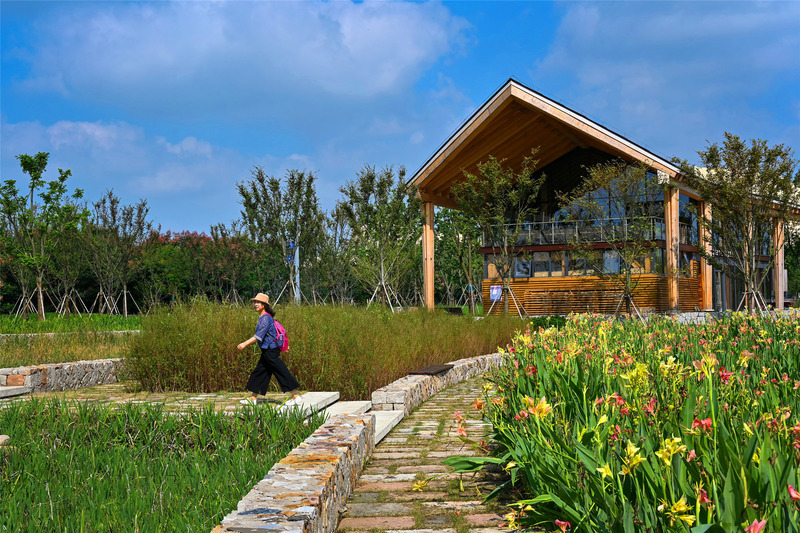 Press kit | 6580-01 - Press release | Suzhou Huanyuandang Ecological Restoration and Shoreline Linkage Project - Tus-Design Group Co.,Ltd - Landscape Architecture - Post station - Photo credit: <p class="">Tus-Design Group Co.,Ltd</p>