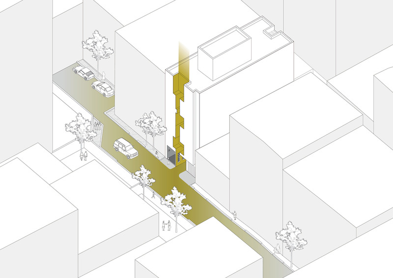 Dossier de presse | 6573-01 - Communiqué de presse | VOID+ - Studio Pousti - Architecture résidentielle -  <p class="">VOID+ re-defines the skyline of the city.</p>  - Crédit photo : Maryam Pousti and Ronak Monfared