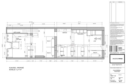 Dossier de presse | 734-02 - Communiqué de presse | Athletica Physio - Martha Franco - Design d’intérieur institutionnel