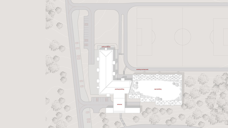 Dossier de presse | 3053-03 - Communiqué de presse | Hotel Natura Extension - ENOTA - Architecture commerciale - Hotel Natura Extension - site plan - Crédit photo : ENOTA