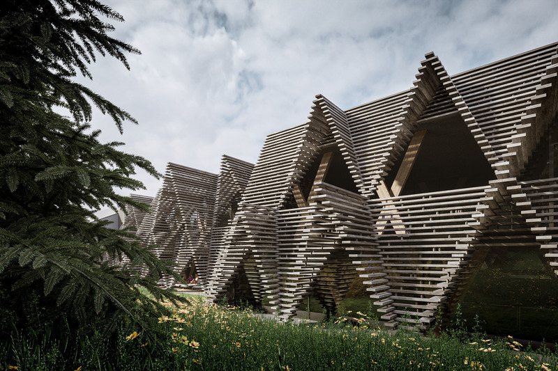 Dossier de presse | 3053-03 - Communiqué de presse | Hotel Natura Extension - ENOTA - Architecture commerciale - Hotel Natura Extension - Crédit photo : visualizations: Spacer