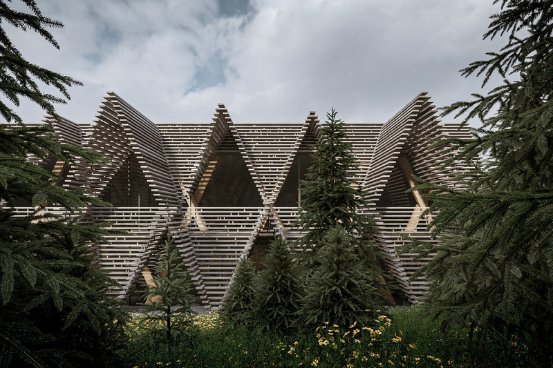 Dossier de presse | 3053-03 - Communiqué de presse | Hotel Natura Extension - ENOTA - Architecture commerciale - Hotel Natura Extension - Crédit photo : visualizations: Spacer