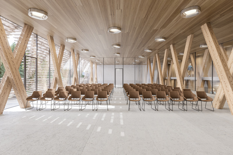 Dossier de presse | 3053-03 - Communiqué de presse | Hotel Natura Extension - ENOTA - Architecture commerciale - Hotel Natura Extension - public - Crédit photo : visualizations: Spacer