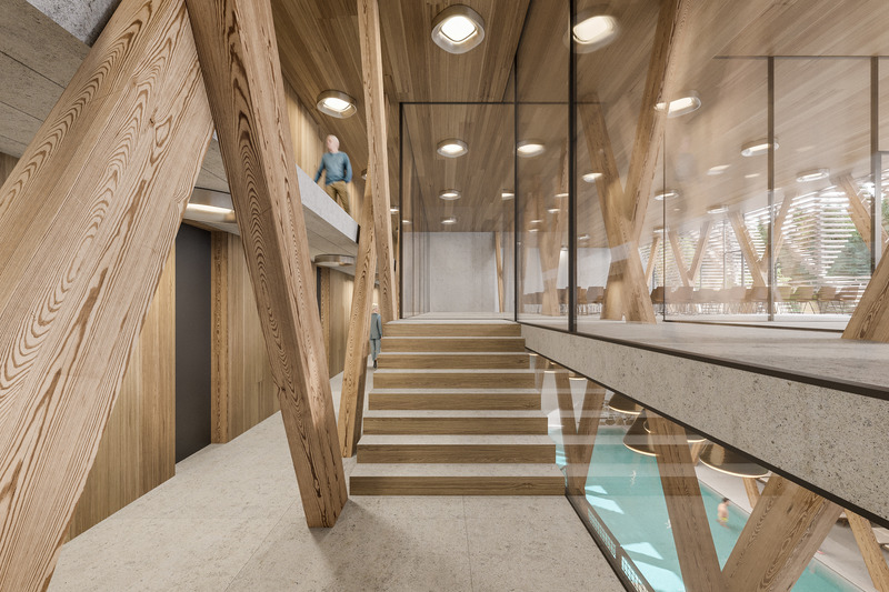 Dossier de presse | 3053-03 - Communiqué de presse | Hotel Natura Extension - ENOTA - Architecture commerciale - Hotel Natura Extension - public - Crédit photo : visualizations: Spacer